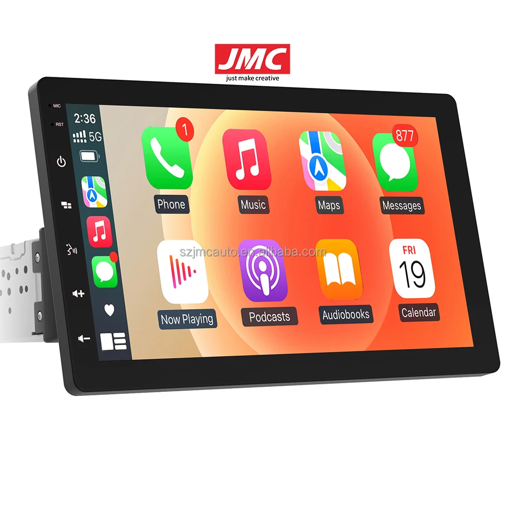 JMC Android 13 0 10 5 дюймов магнитола FM AM RDS GPS навигация WIFI BT Call USB музыкальный плеер беспроводной CarPlay Auto