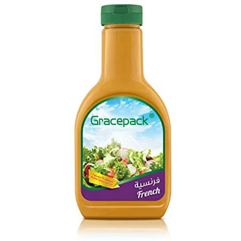 Cheap Hot Sale Food Grade Custom Soft Empty Ketchup Honey Mustard Sauce Plastic 500G Squeeze Bottle With Silicone Flip Top Cap