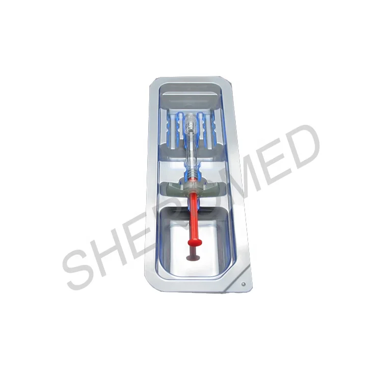 Blister Syringe Packaging Tray Customize High Quality Medical Clear PET/PVC Plastic