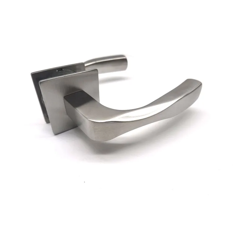 Handle Door Modern Design With Square Cover Main Door Handle Magnetic Inner  Bathroom Door Handle