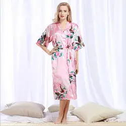 Sleepwear For Sexy Women Sexy New Arrival Custom Long Sleeve Ruffle Pink Nightgown For Silk Night Dress Pajama