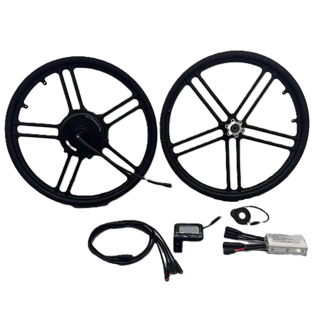 36v 350w Electric Bike Conversion Kit with LCD Display and Lithium Battery Power Supply Rear Engine Bicycle Motor