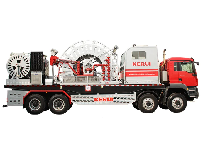 KTLG-270 High quality wholesale oil field truck-mounted engine coiled tubing unit