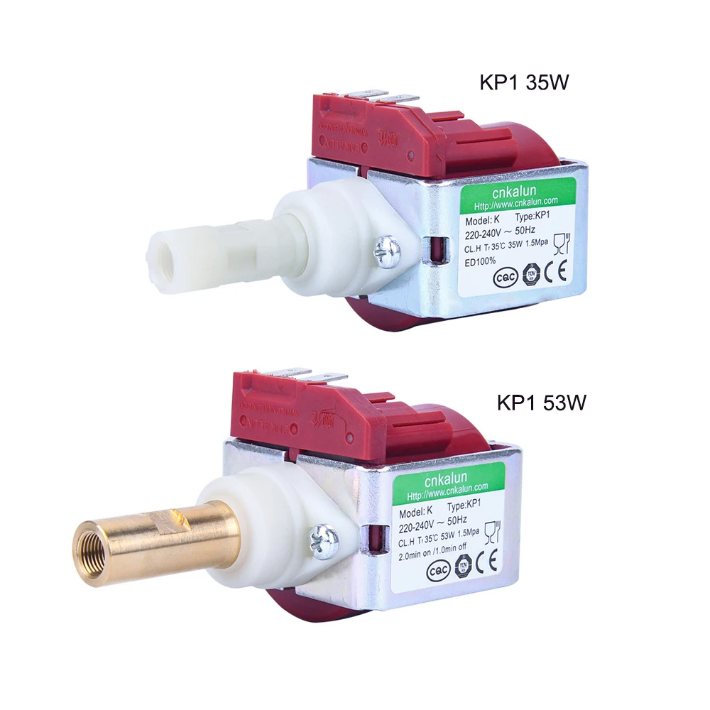 High Quality Water Pump 35W / 53W Brass Output 750ml/min Solenoid Pump For Dishwasher