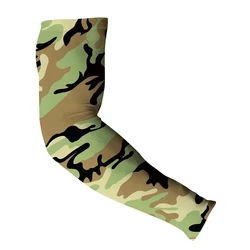 Outdoor Elastic Print Cool Arm Sleeves Cycling Wear Ice Silk Fabric Sleeves super hero cartoon upf 50 arm cover sleeves