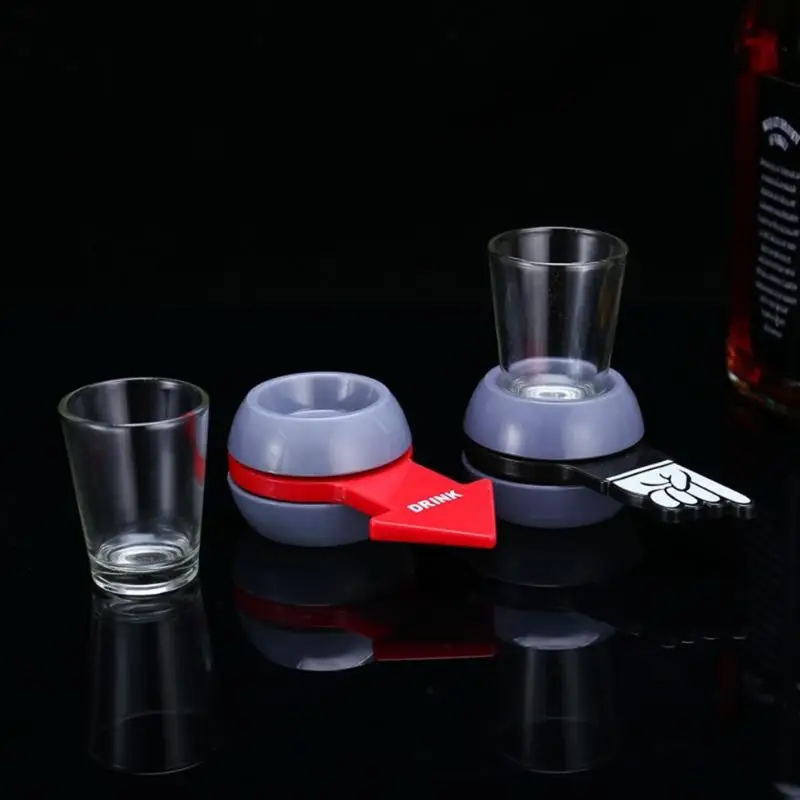 
Spin the Shot Drinking Game Turntable Roulette Glass Spin Fun Party Toys For Adult 