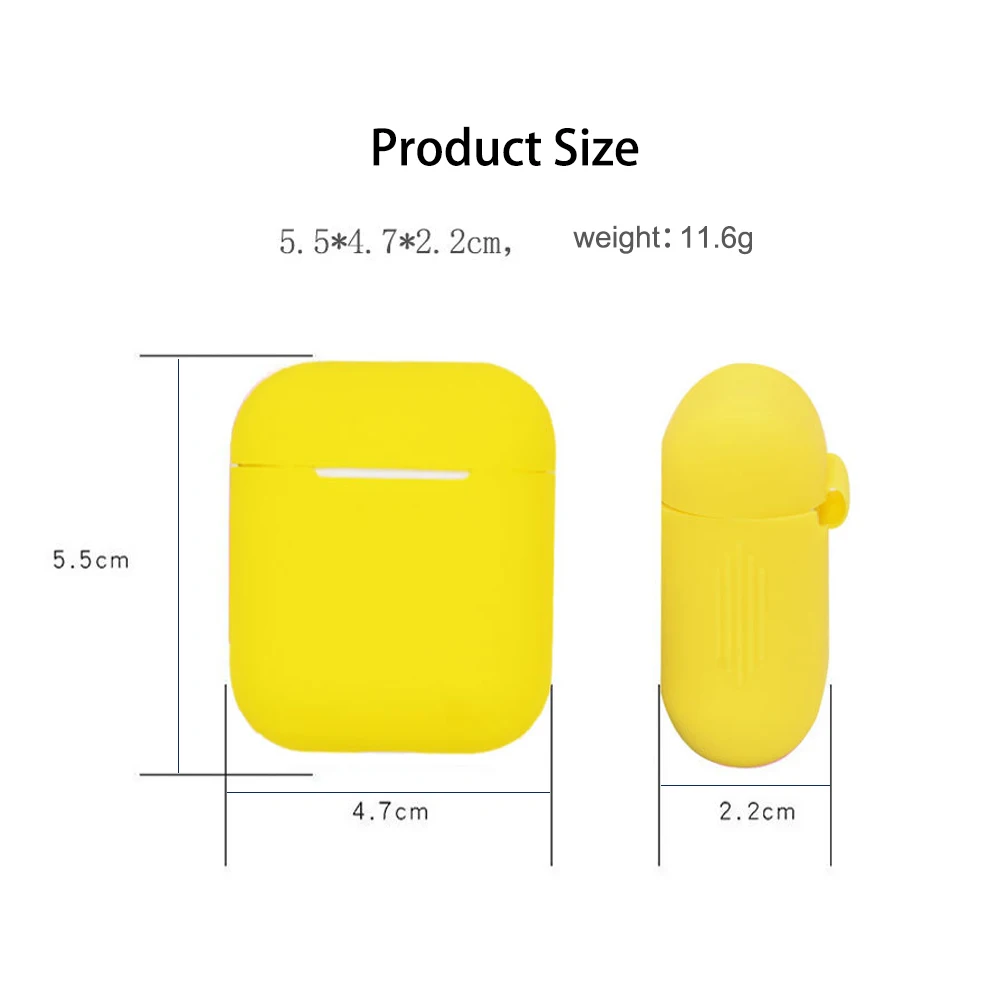 Airpods Accessories Set Protective Silicone Cover