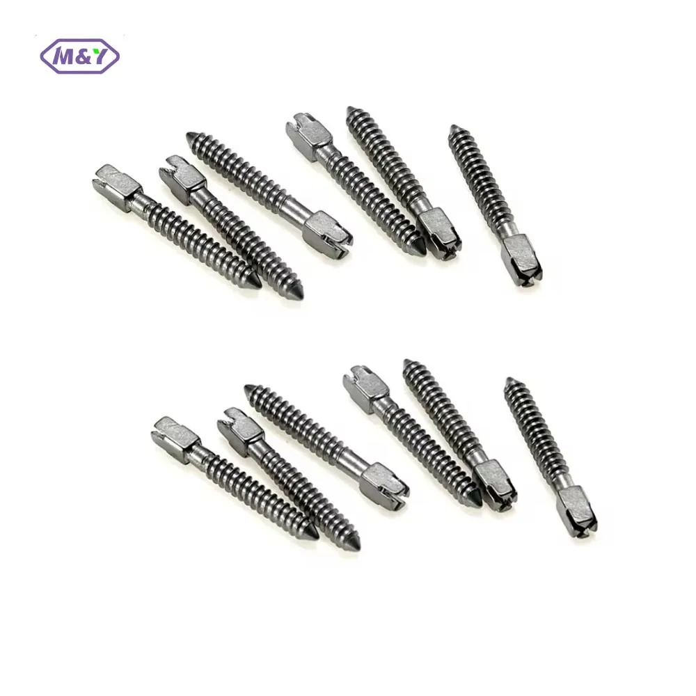 Dental For Dentist Tool Dentistry Treatment Implant Titanium Niti Screw Post 120PCS 2key Supplies Materials