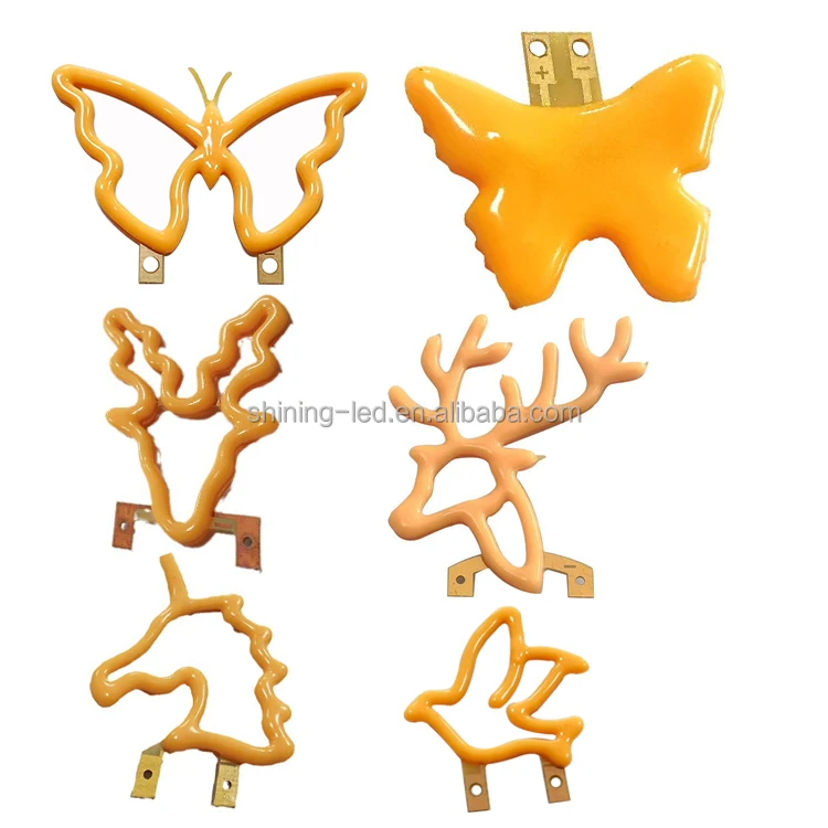 Butterfly Christmas Deer Head Unicorn Sea Gull Simulated COB LED Chip etc for Edison Bulb Bio Mimetic Animal Light Source