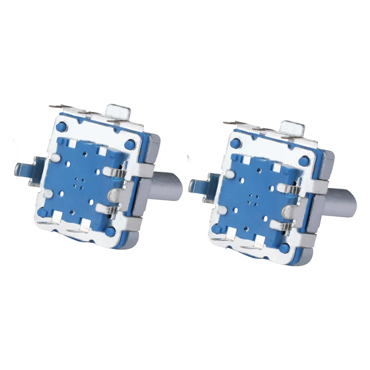 EC1624S-2 12 pulse metal handle incremental 24 pulse rotary encoder with switch