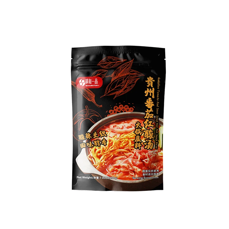 
Guizhou Tomato Red Sour Soup Hot Pot Soup Base 