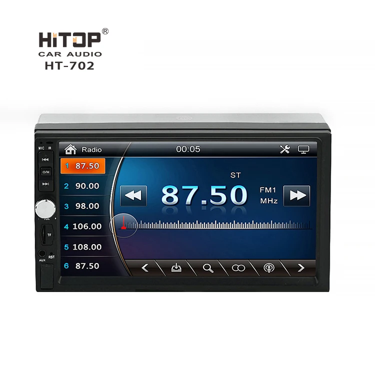 High Quality Universal Win CE C200S Touch Screen BT Car DVD Player Radio 2 Din MP5 Player Car Audio