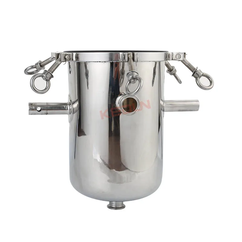 Filtration System Stainless Steel High Pressure Titanium Water Filter Housing