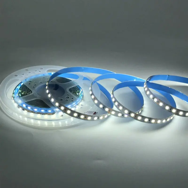 LED 12V LED Strip Light Flexible SMD 2835 Tape Light for Home Kitchen Party Christmas and More Non-Waterproof Daylight White