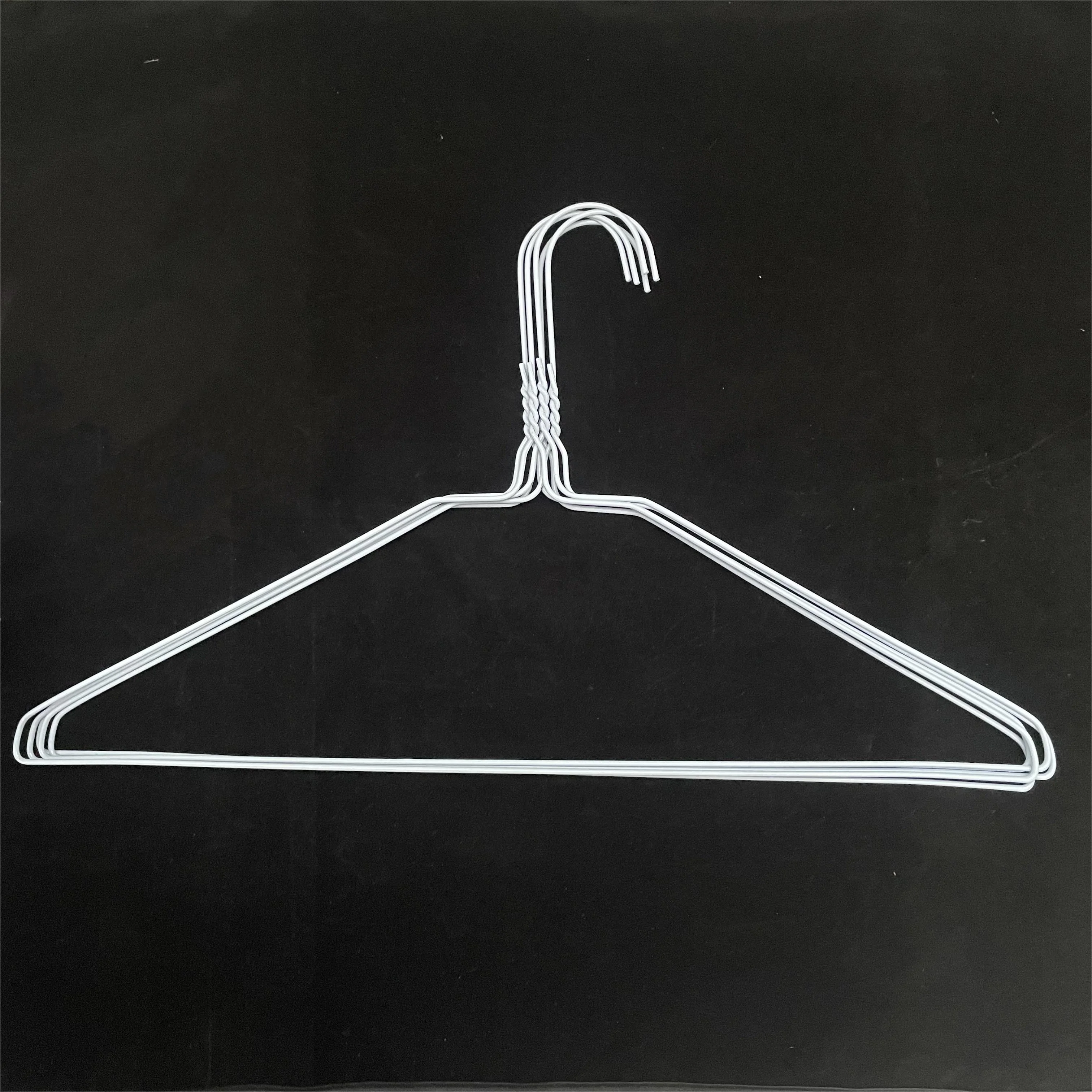 16 Inch  Galvanized Steel Wire Hanger Metal Hangers For Clothes Garment