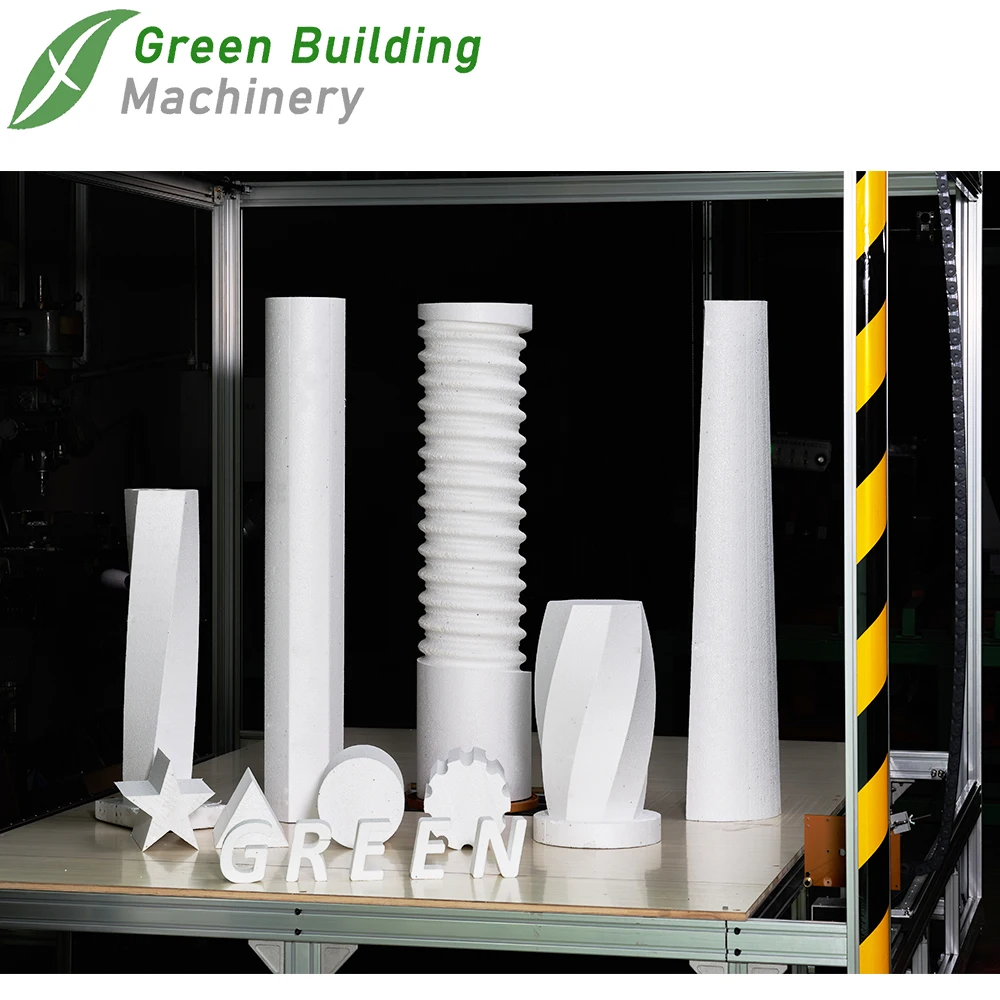 Aluminum alloy CNC foam cutter  for decorative cornice moulding Multi shape decorative cutting machine