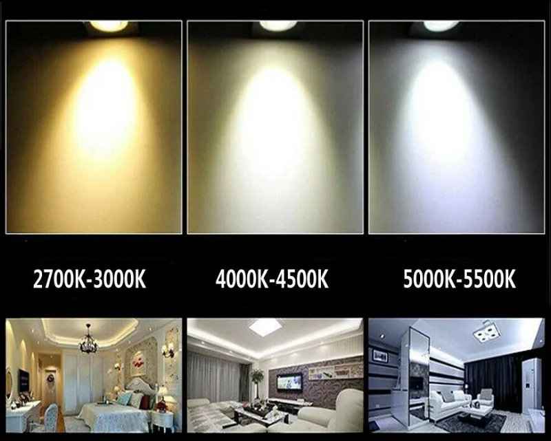 GU10 mr16 6W LED Light Bulb 110v 220v  Dimmable Energy Saving spotlight