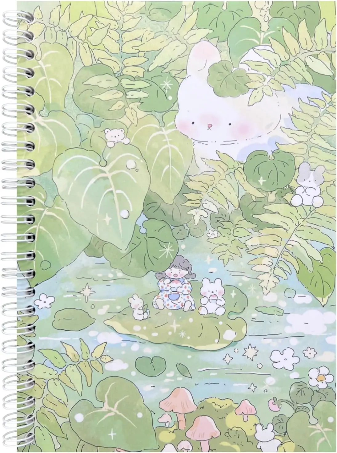 Myway Reusable Sticker Storage Book Collecting Album Blank Stickers Organizer Book A5 Size with 40 Sheets Blank Release Paper