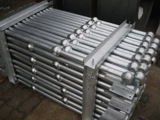 Wholesale Excellent Quality Iron Ball Joint Handrail Steel Post Stanchions galvanized stanchion