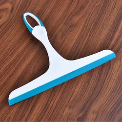 Double-Sided Rubber Water Scraper Glass Cleaner Bathroom Tile Cleaning Tool Factory Wholesale Scraper