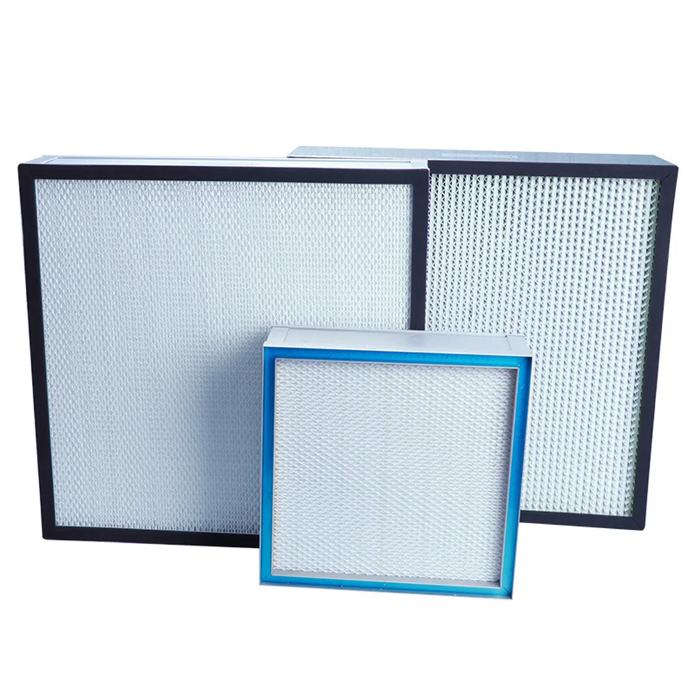 H10-H13-H14 U15-U17 Filtro de ar Filtro de aire HEPA air Filter price Panel filter for Ventilation HVAC Air Conditioning System
