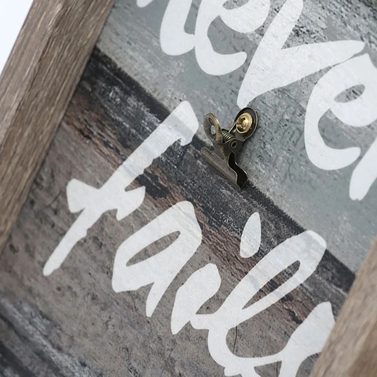 42x52 Wall Hanging Notice Wooden Moon MDF Board Wood Memo Picture Photo Frame