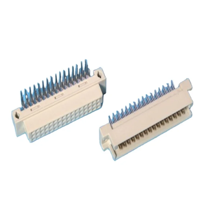 DIN 41612 Connectors Type 3 Rows 32 Pin Receptacle Connector European socket connector 348 male straight female right angle