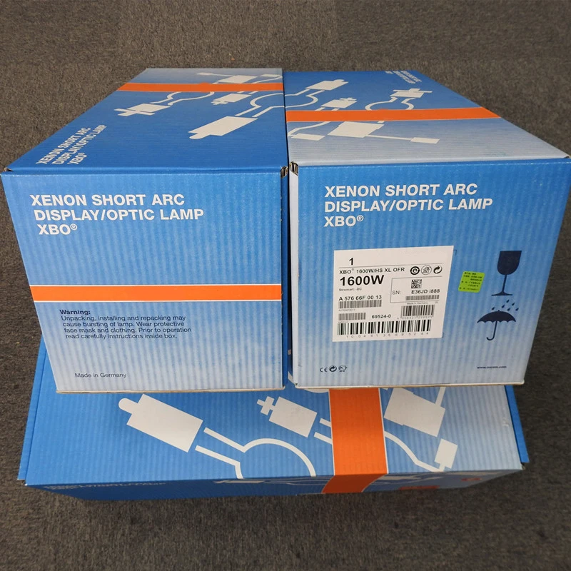 XBO 1600W/HS XL OFR Short Arc Xenon Lamp For Digital Projectors In Cinemas 69524-0