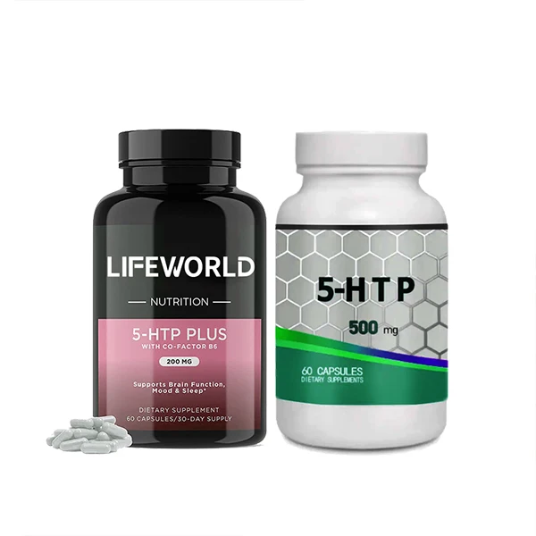 Lifeworld OEM Sleep Acid Healthcare Supplement Melatonin Chamomile Sleeping Aid GABA Vegan 5-HTP Capsule Pill for Adults