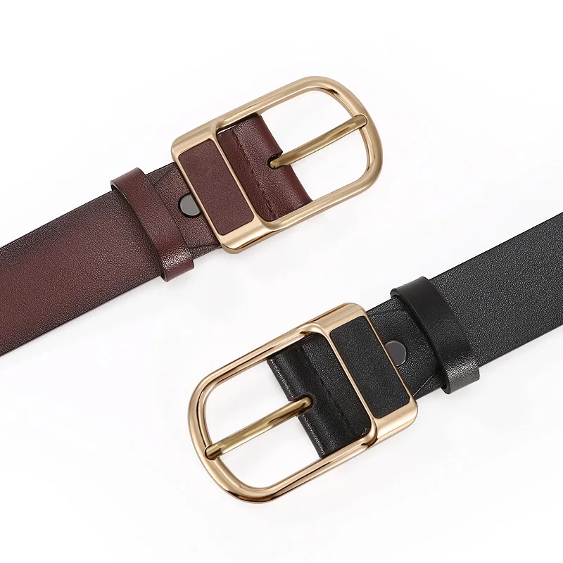 TPU-2 Factory WholeSale Fashion leisure business Pin Buckle Straps TPU Leather Luxury Belt Leather Men
