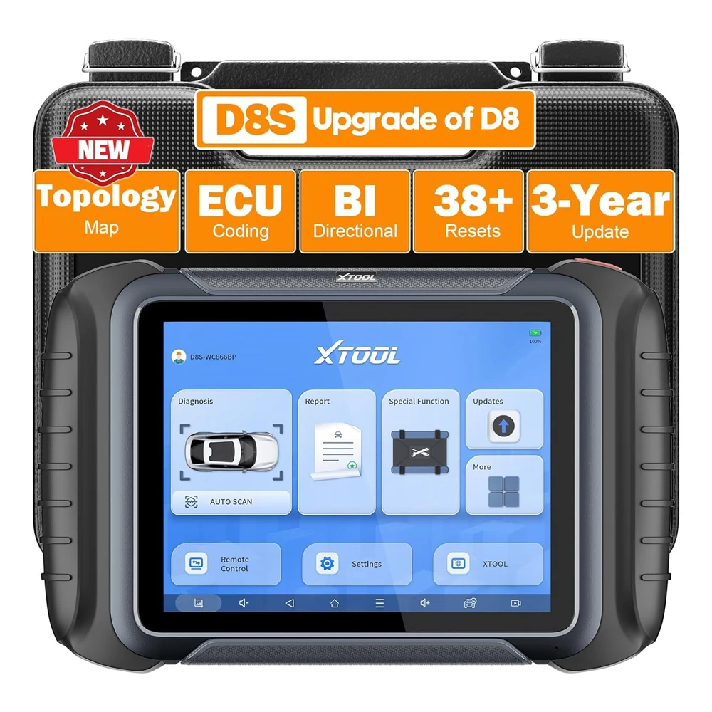 Wholesale XTOOL D8S Auto Diagnostic Scanner Vehicles OBD2 Scan Tools DOIP&CAN FD Diagnostic Machine Car Scanner