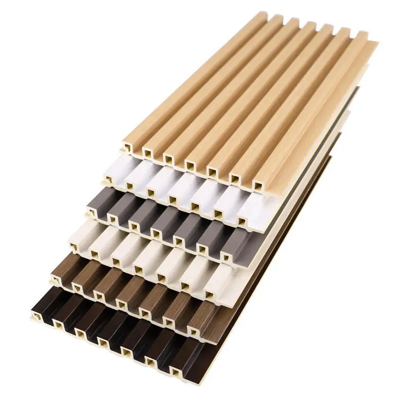 Imitate Nature with Wooden Grain PVC WPC Wall Panels