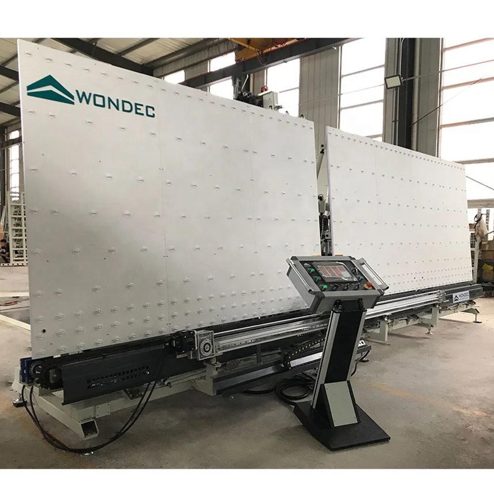 China Manufacturer Wondec Factory Two Sets Sealant System Double Glazed Machine Automatic Insulating Glass Sealing Robot