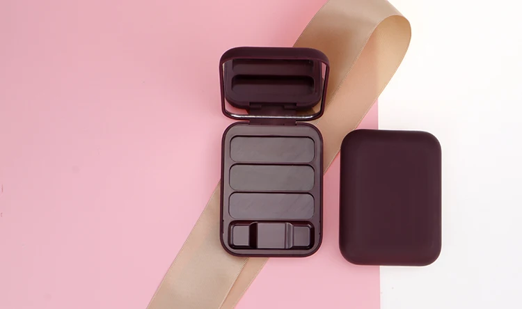 Custom Sculpting Face Eye Brow Powder Highlighter Empty Makeup Compact
