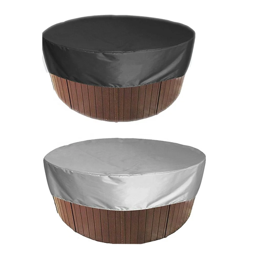 Round Spa Cover Oxford Outdoor Hot Tub Pool Cover Inflatable Hot Tub Cover