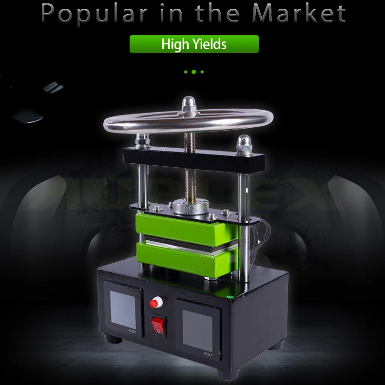 Free shipping on higher pressure twist design dab press machine press machine dual heating oil extract press