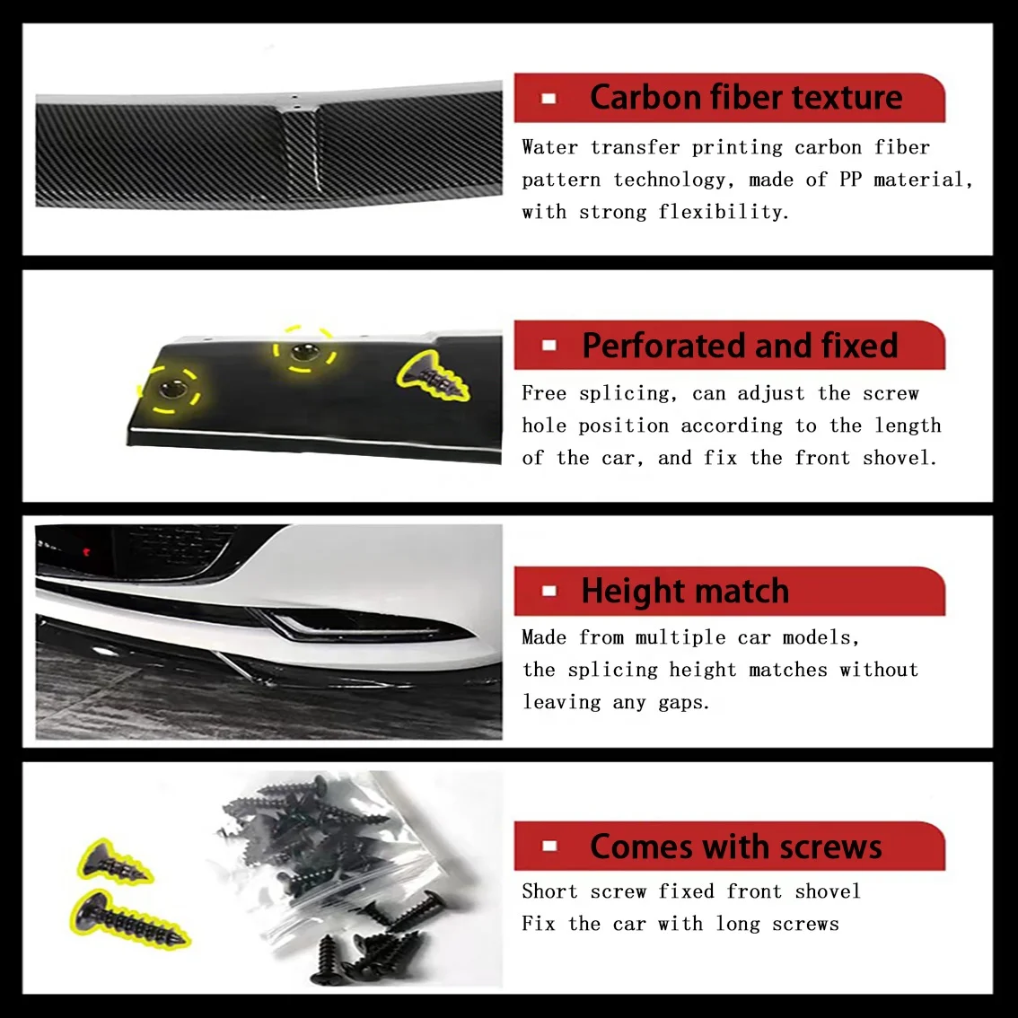 Dry carbon fiber body kit car bumper rear diffuser suitable for Lexus IS IS250 IS300 diffuser bumper
