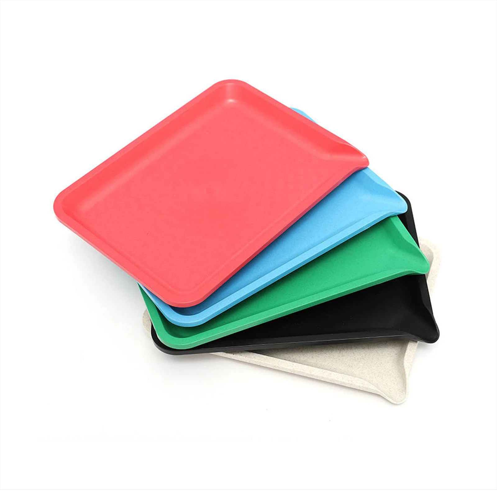 Wholesale Blank Smoking Rolling Tray 20*15cm Eco Friendly Herb Tobacco Rolling Tray Biodegradable Rolling Trays