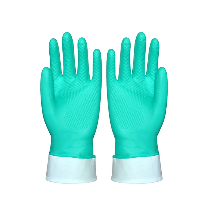 Industrial Heavy Duty  Nitrile Gloves for Certified Cleaning - Robust industrial nitrile gloves for certified cleaning tasks.