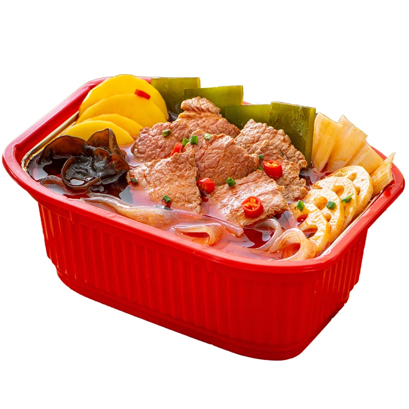Hot Selling Enjoyable  Self Heating Beef Chinese Instant Hot Pot