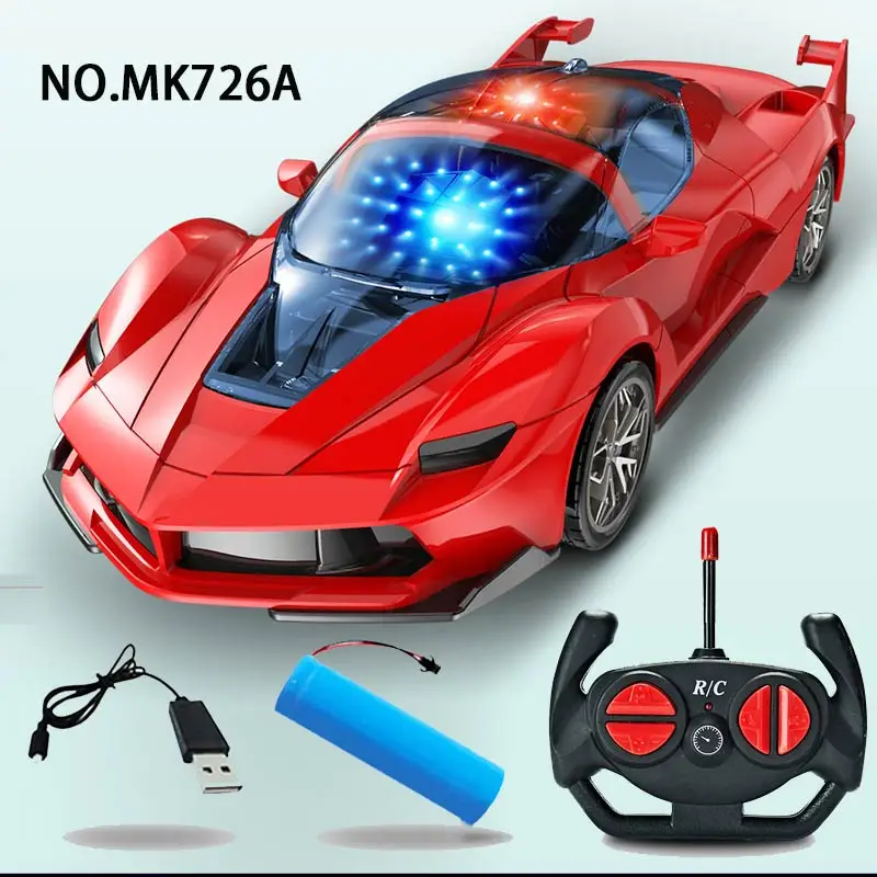 Лидер продаж на Amazon, игрушечный автомобиль на радиоуправлении, 4 канала, 1:20, игрушка chenghai с подсветкой и звуком, автомобиль на радиоуправлении с USB зарядным устройством