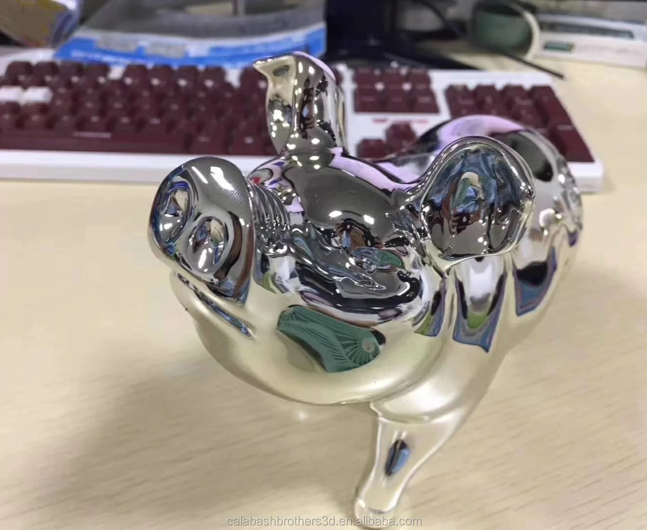 Chrome Color Custom Design Female Male Mannequins Dummies 3D Printing Full body Manequines