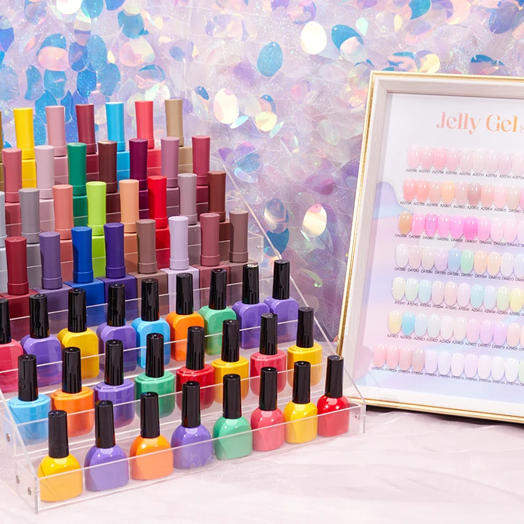 2024 DZ NAIL NEW Color Gel Polish Custom Private Label High Pigment gel polish colour uv gel nail polish