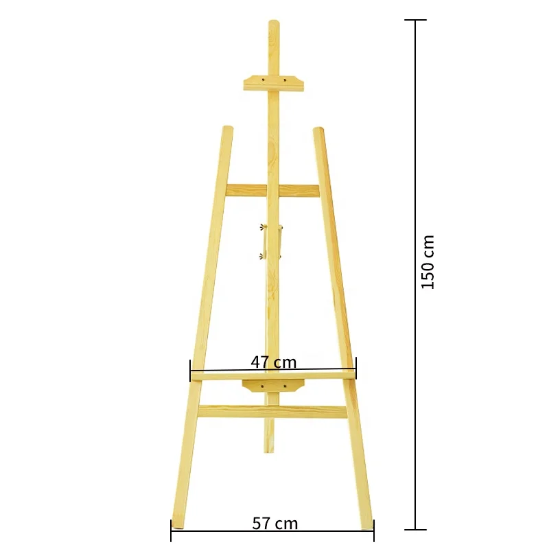 Professional High Quality Large Adjustable Easel  For Artist Easel