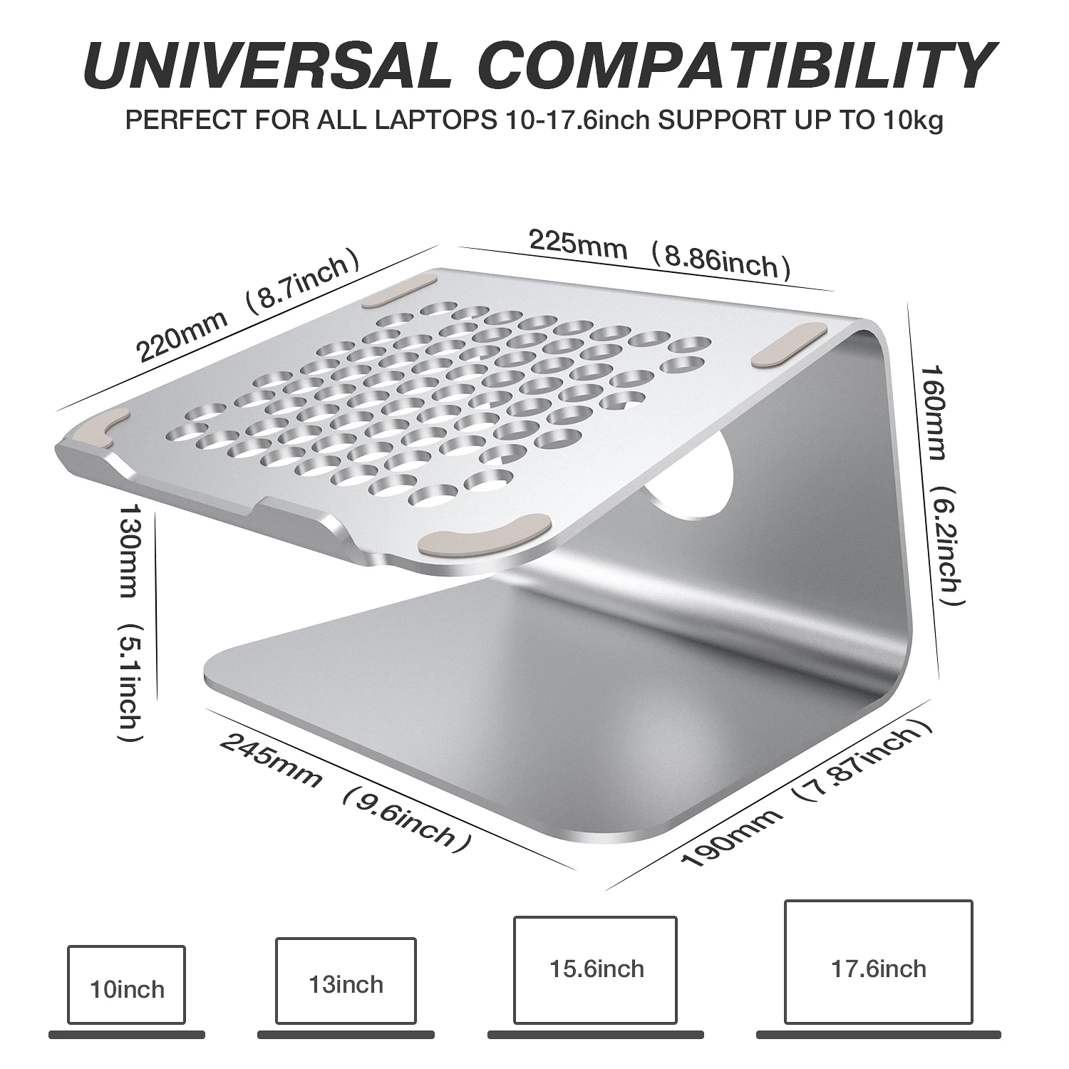 Source factory lower price aluminum alloy desk laptop phone holder stand