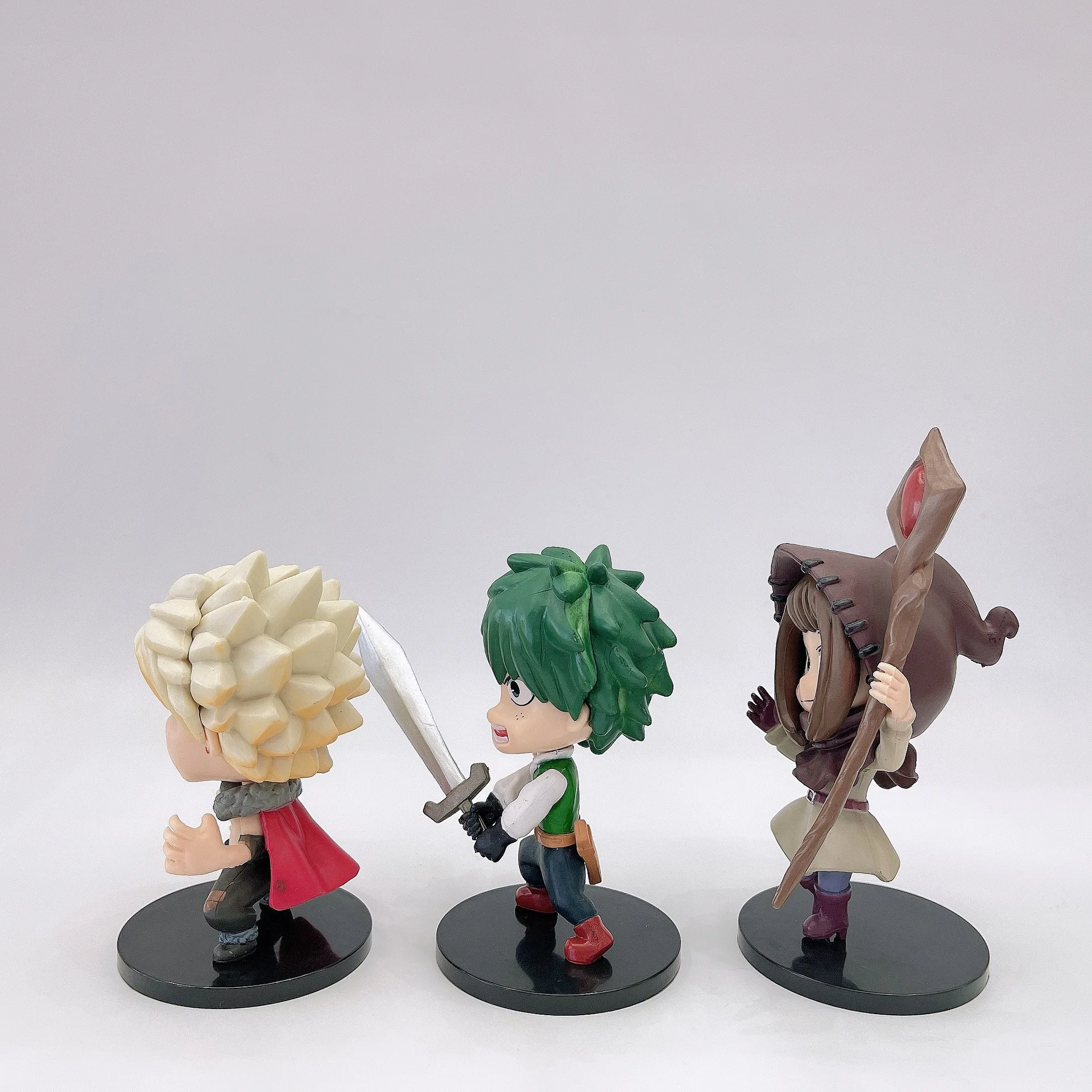 6 Pieces/set Character Bakugou Katsuki Model My Hero Academia Anime Action Figure Set