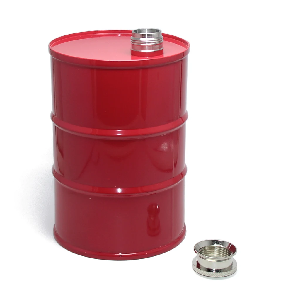 25oz 740ml Large Size Creative Huge Water Bottle Oil Drums Flagon Whisky Gift Stainless Steel Alcohol Liquor Super Big Hip Flask