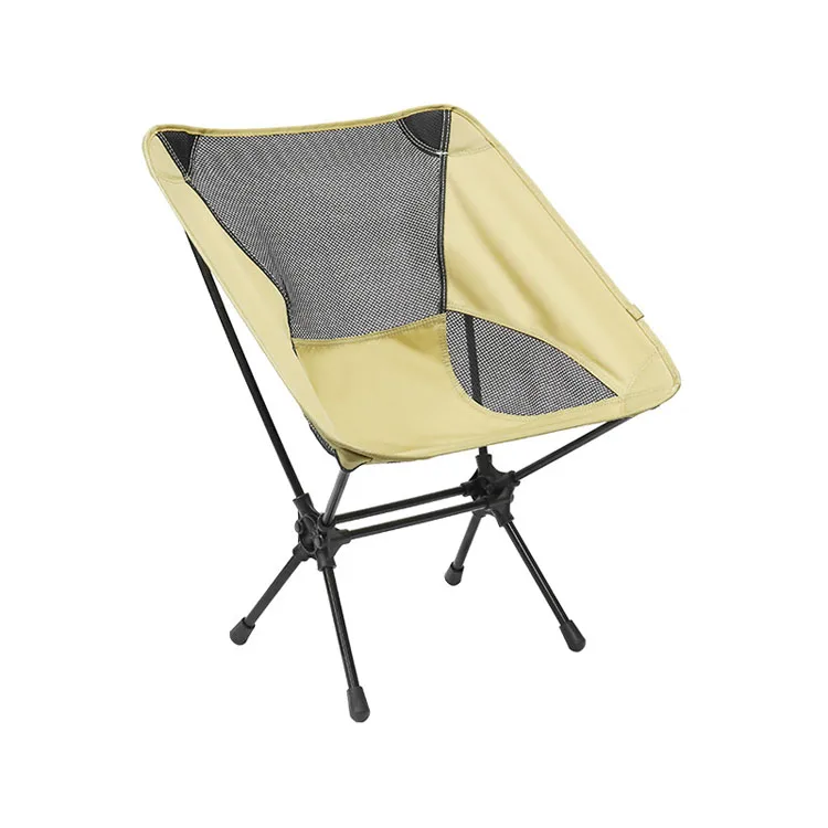 Outdoor Furniture Aluminium Chair Outdoor Foldable Beach Chair Lightweight Portable Camping Fishing  Moon Chair