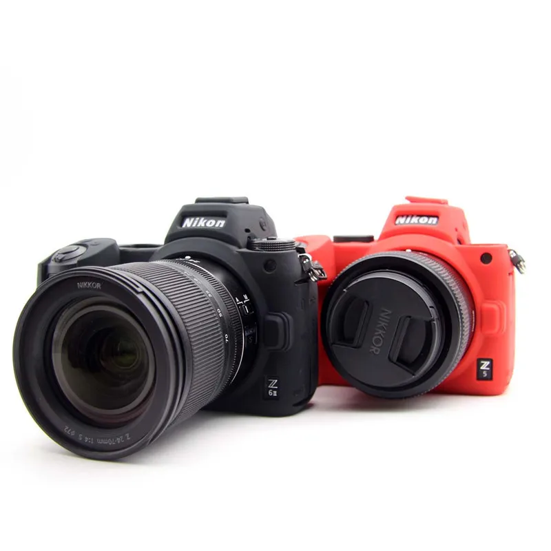 Camera Bags Soft Silicone Protective Case for Nikkor Z6 II Z7 II Z5 DSLR Accessories Camera Video Bag