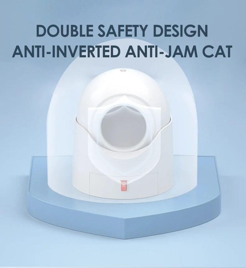 New Large Capacity Self Cleaning Cat Litter Toilet Box for Pet